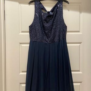 pretty blue dress